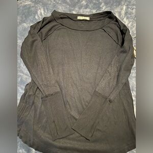 We The Free Midnight Black Knit Top